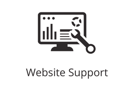Web Support Black