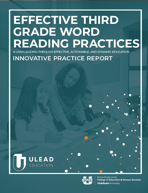 Thumbnail cover of third grade word reading report